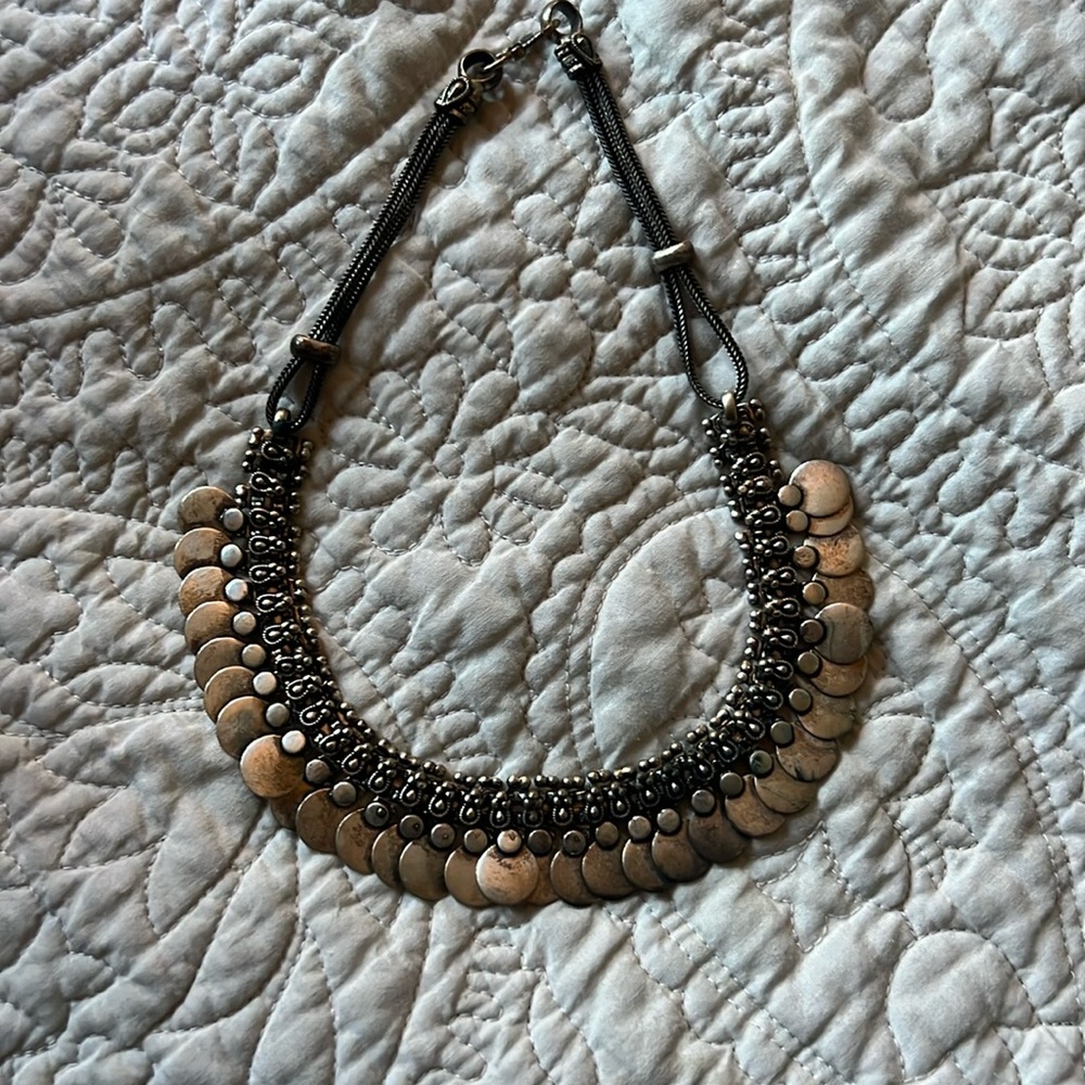 Silver Bohemian Necklace